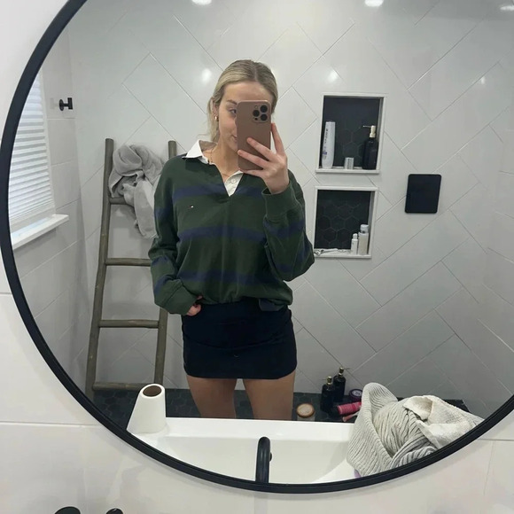 TOMMY HILFIGER vintage polo top large - Picture 11 of 16